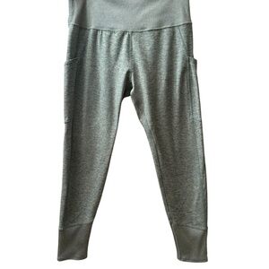Kirkland signature ladies brushed leggings with side pockets size: large